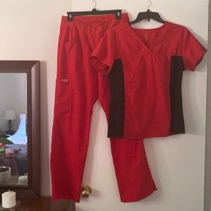 Cherokee Scrub top and Pants